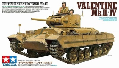 Tamiya 35352 1:35 British Infantry Tank Valentine Mk.II/Mk.IV